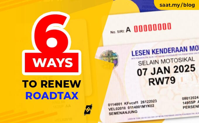 6 Ways to Renew Your Road Tax: Physical and Digital